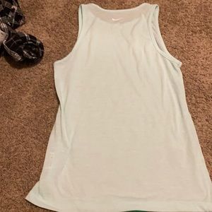 Light green Nike tank top